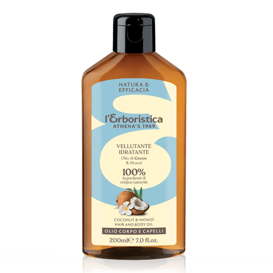 Athena's Olio Corpo e Capelli Cocco & Monoi 200 ml | RossoLacca
