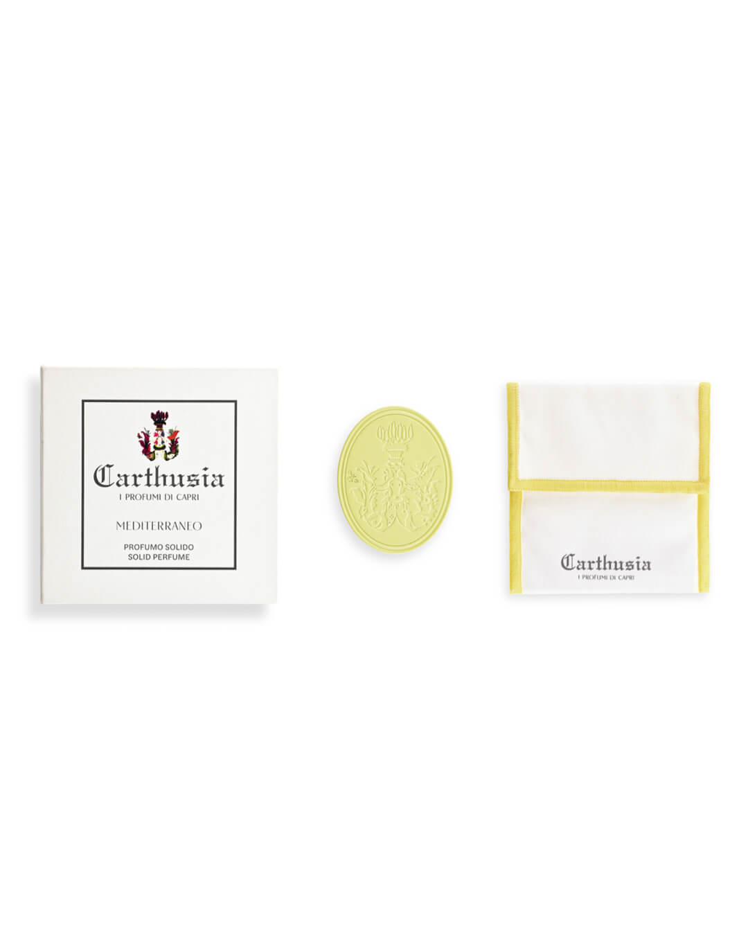 Profumo Solido Agrumato Unisex Mediterraneo Carthusia | RossoLacca