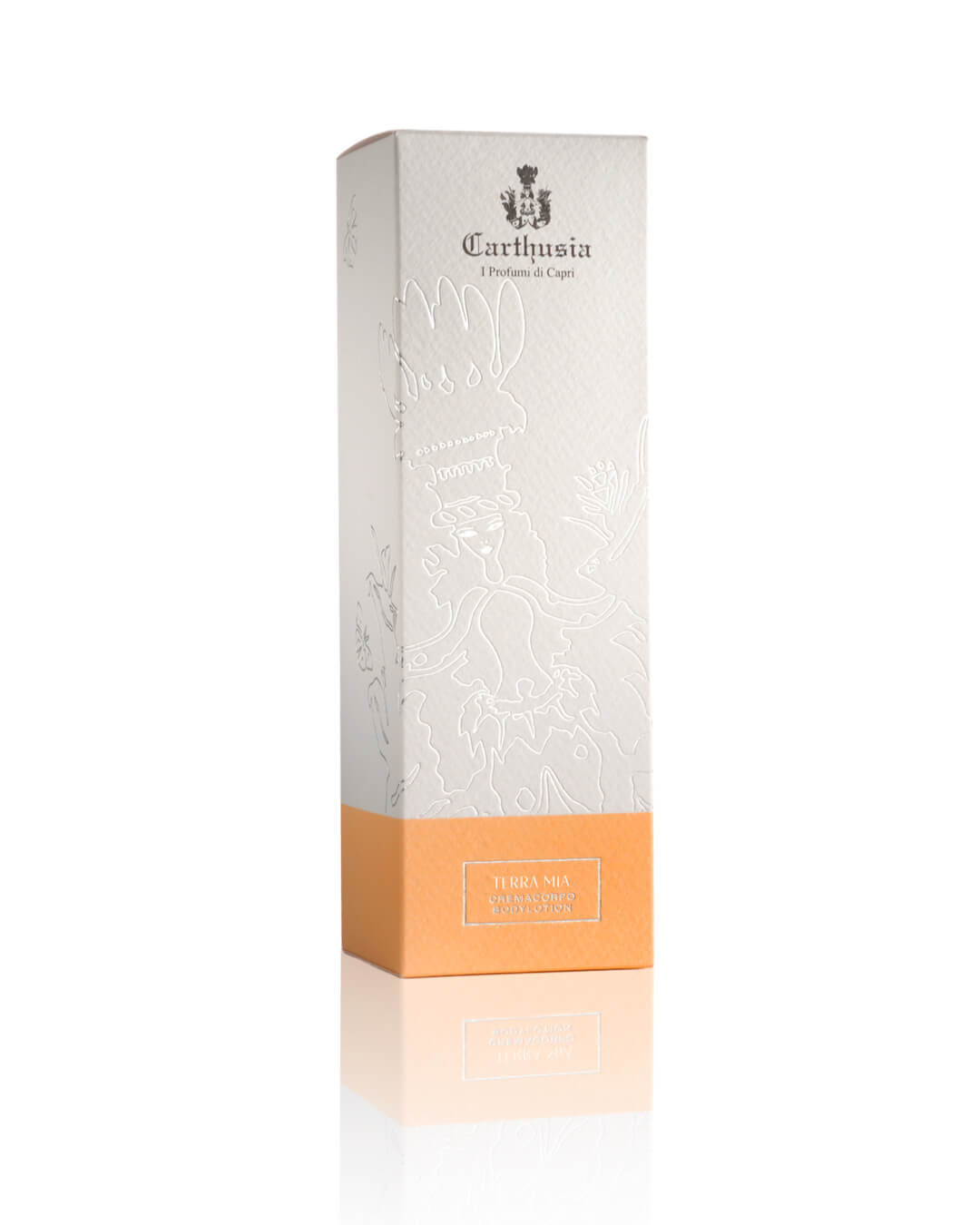 Carthusia Terra Mia Crema Corpo Unisex 250 ml al caffè e nocciole | RossoLacca