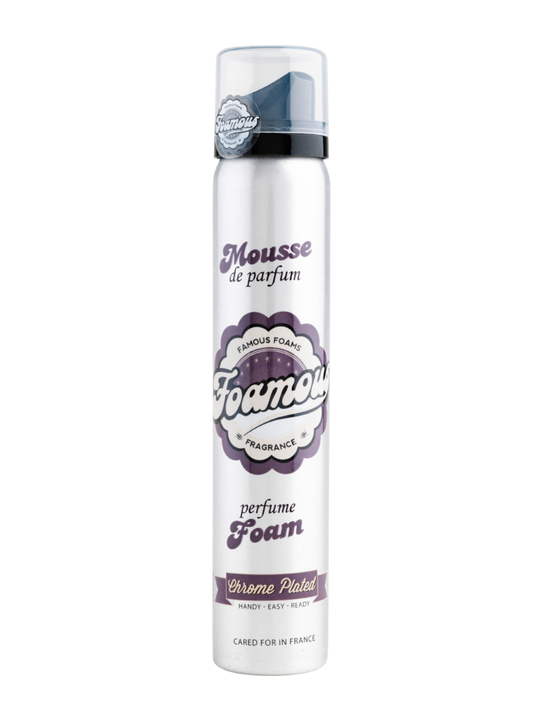 Foamous Profumo in Mousse Chrome Plated il nuovo modo di profumarsi di Abaton | RossoLacca