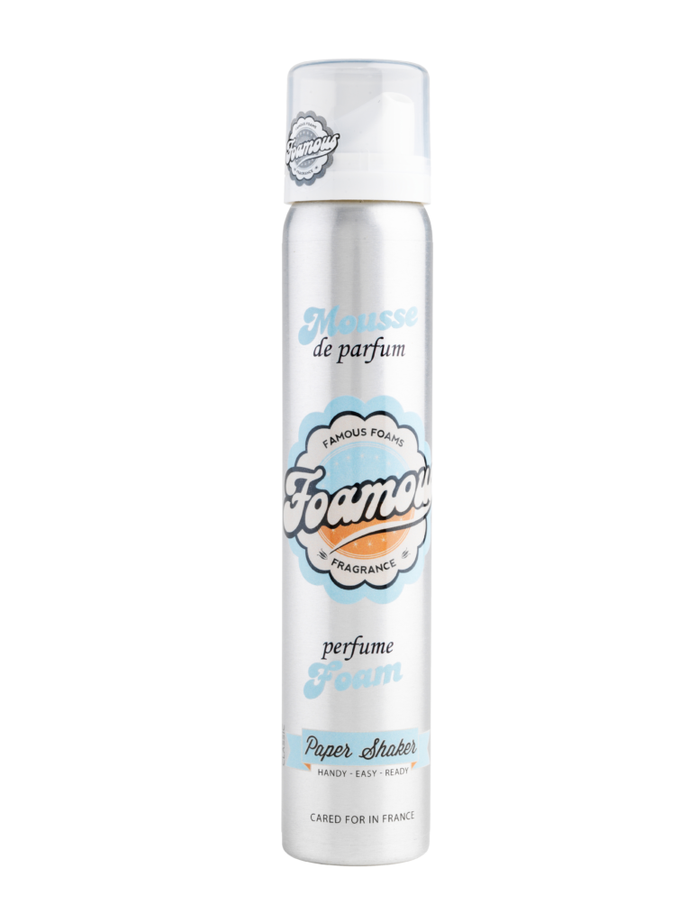 Foamous Profumo in Mousse Paper Shaker il nuovo modo di profumarsi | RossoLacca