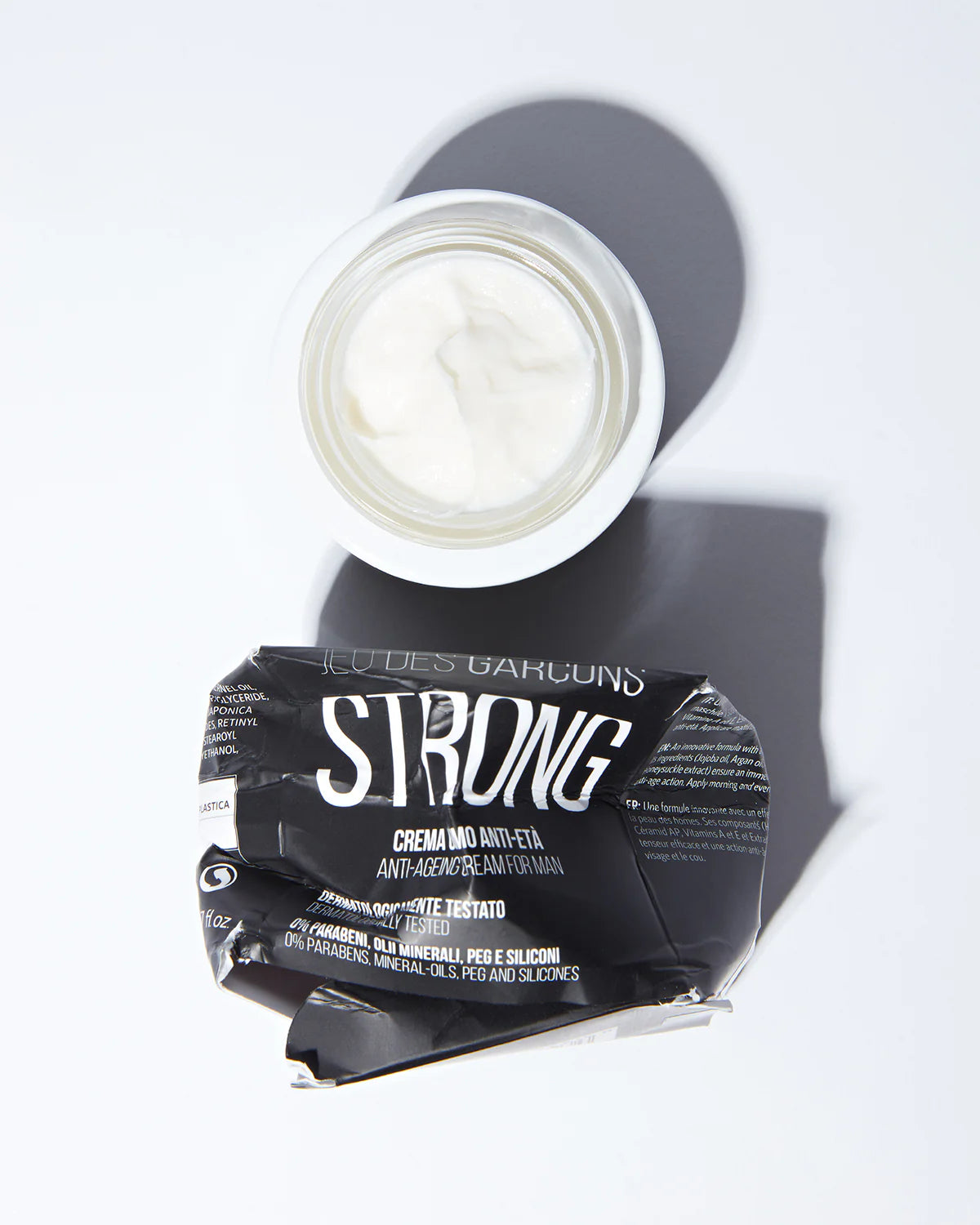Jeu Des Garcons Strong Crema Uomo Anti-Età 50 ml | RossoLacca