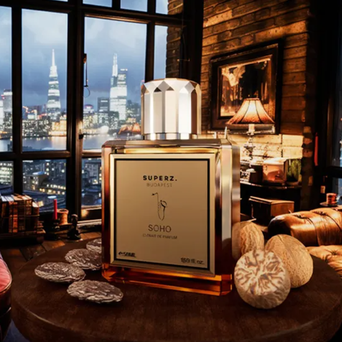 Superz Budapest Soho Extrait de Parfum 50 ml -Unisex | RossoLacca