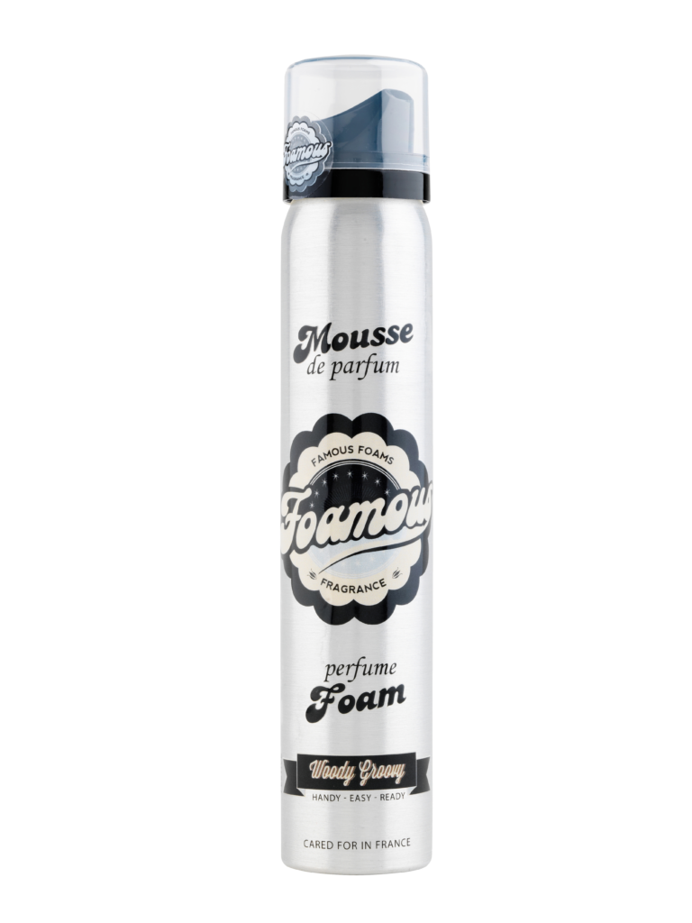 Foamous Profumo in Mousse Woody Groovy il nuovo modo di profumarsi | RossoLacca