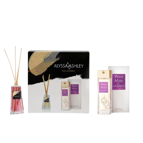 Alyssa Ashley Gift Sets White Musk EDP 100 ml + Diffusore Ambiente | RossoLacca