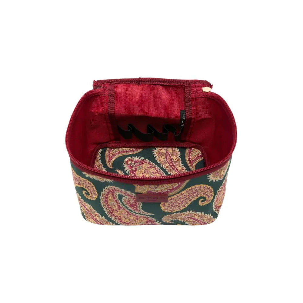 ETRO Beauty Case con Impugnatura e Zip | RossoLacca