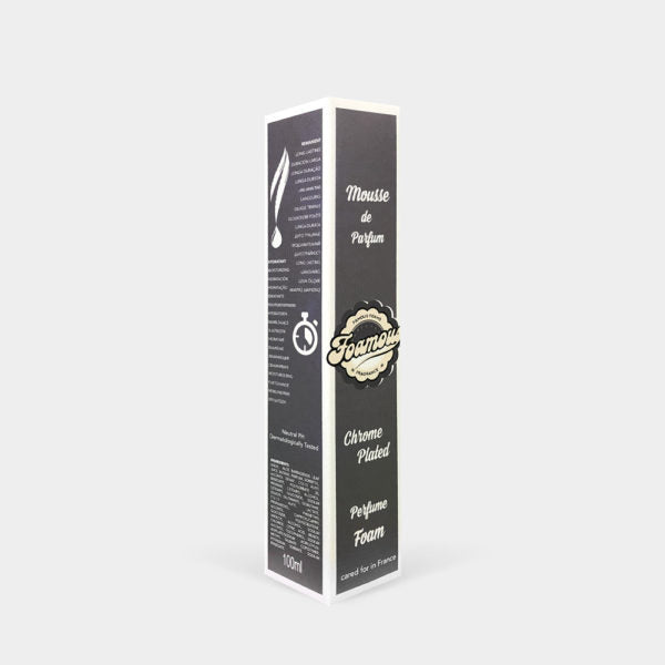 Foamous Profumo in Mousse Chrome Plated il nuovo modo di profumarsi di Abaton | RossoLacca