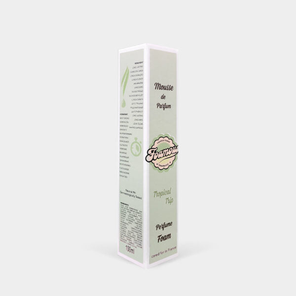 Foamous Profumo in Mousse Tropical Trip il nuovo modo di profumarsi | RossoLacca