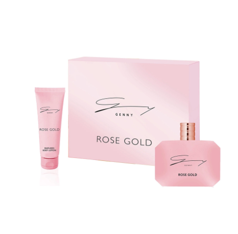 Genny Rose Gold Gift Set Edizione 2024/25 Edt 100 ml+Latte Corpo 100 ml| RossoLacca