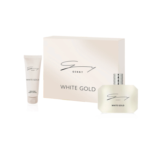 Genny White Gold Gift Set Edizione 2024/25 Edt 100 ml+Latte Corpo 100 ml| RossoLacca
