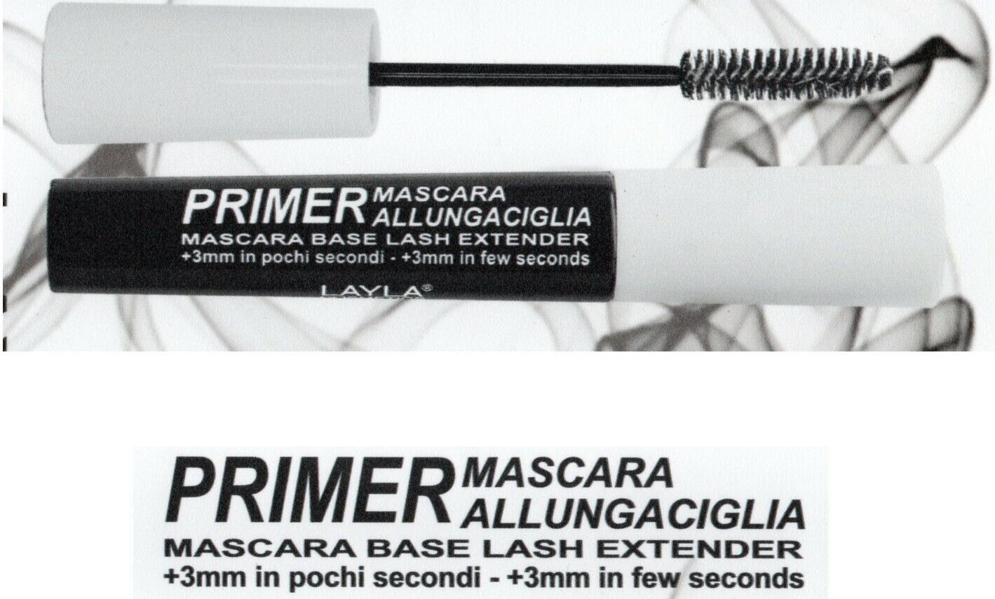 Primer Mascara Allungaciglia Layla +3mm in Pochi Secondi | RossoLacca