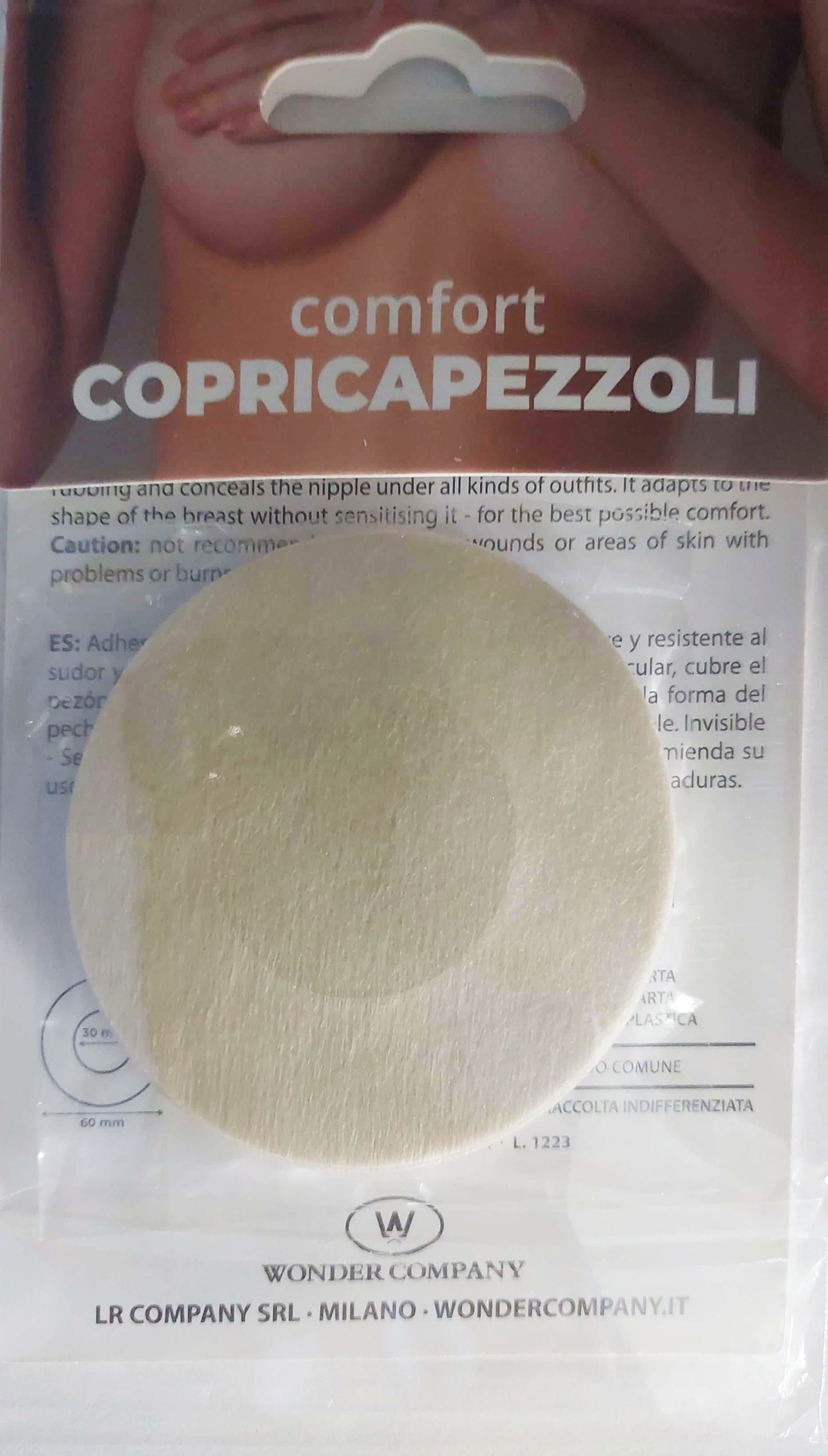 Copricapezzoli Comfort 5 Paia LR Wonder Company | RossoLacca