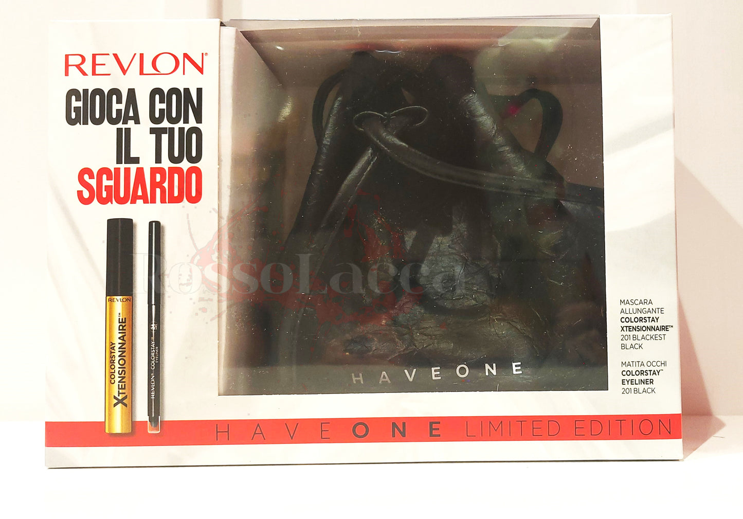 Revlon Kit Colorstay Mascara Xtensionnaire+Matita Eyeliner + Beauty Haveone | RossoLacca