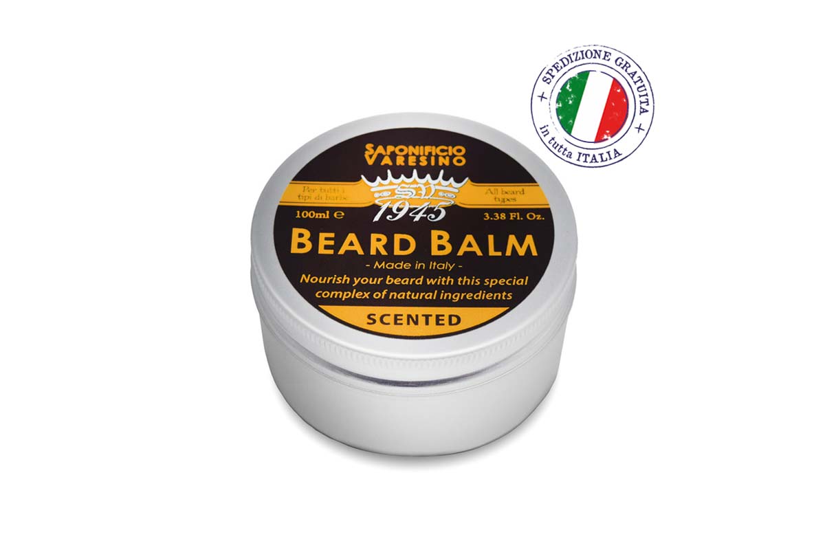 Saponificio Varesino Beard Balm 100 ml con oli essenziali | Rossolacca