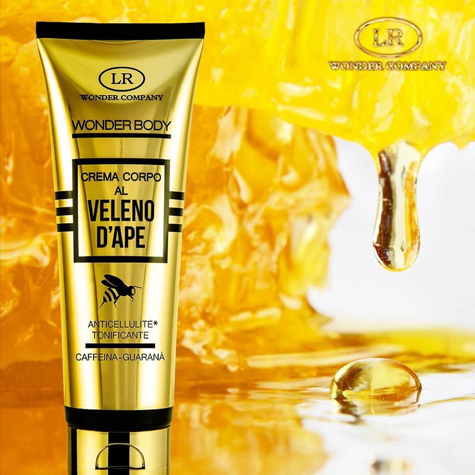 LR Wonder Company Wonder Body Crema Corpo Al Veleno D'Ape Tubo 125 ml - RossoLaccaStore