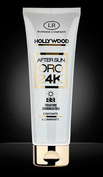 LR Wonder Company After Sun Gold 24K - Crema Doposole Con Oro 24 Carati 100 ml - RossoLaccaStore