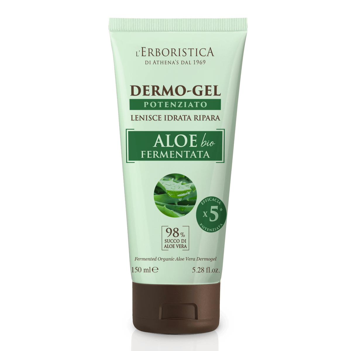 Athena's Dermo-Gel Aloe Bio Fermentata Tubo da 150 ml | RossoLacca