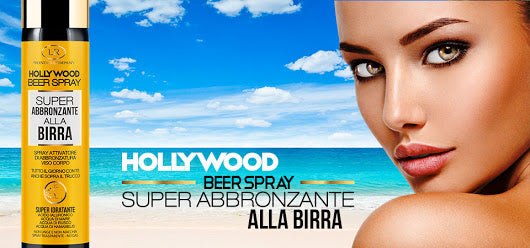 LR Wonder Company Hollywood Beer Spray - Superabbronzante Alla Birra - RossoLaccaStore