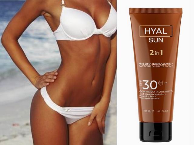 LR Wonder C. Hyal Sun Protezione Solare Idratante Viso e Corpo SPF30 | RossoLacca