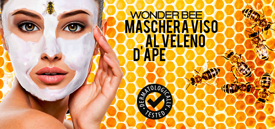 LR Wonder Company Maschera Viso Antiage Al Veleno D’ape Bustina - 15 ml - RossoLaccaStore
