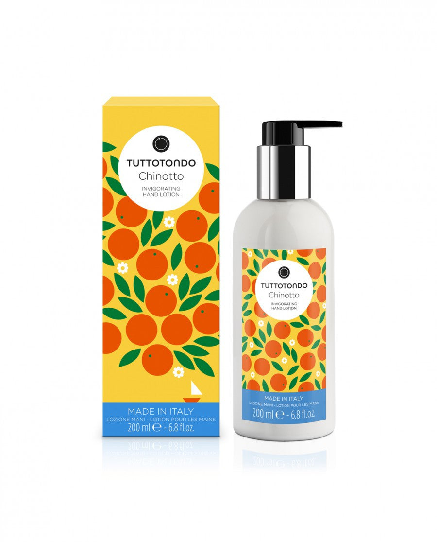 Tuttotondo Chinotto Lozione Mani Tonificante 200 ml - RossoLaccaStore
