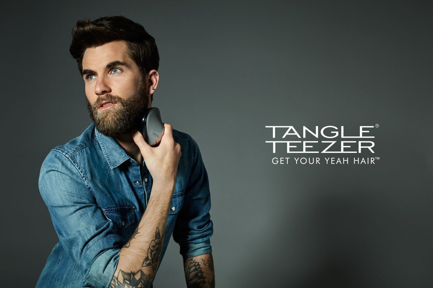 Tangle Teezer Compact Styler Spazzola Districante Per Capelli E Barba - RossoLaccaStore