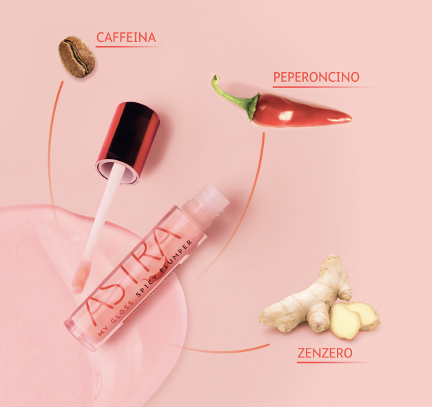 Volumizzante Labbra Astra My Gloss Spicy Plumper | RossoLacca