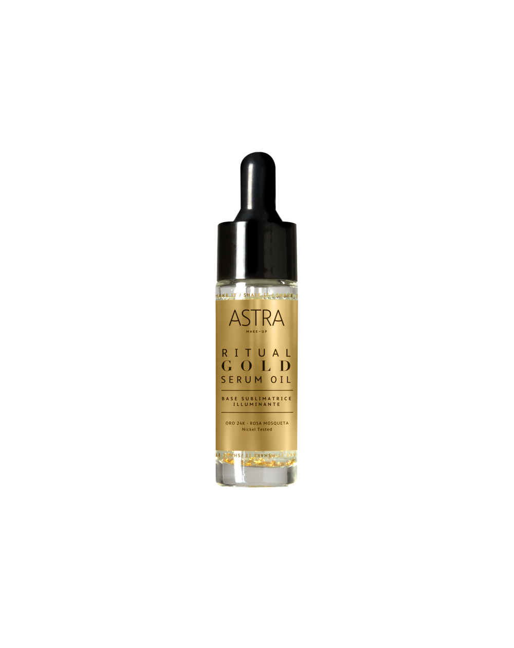 Siero e Primer Illuminante Astra Ritual Zen Routine Gold Serum Oil novità 2021