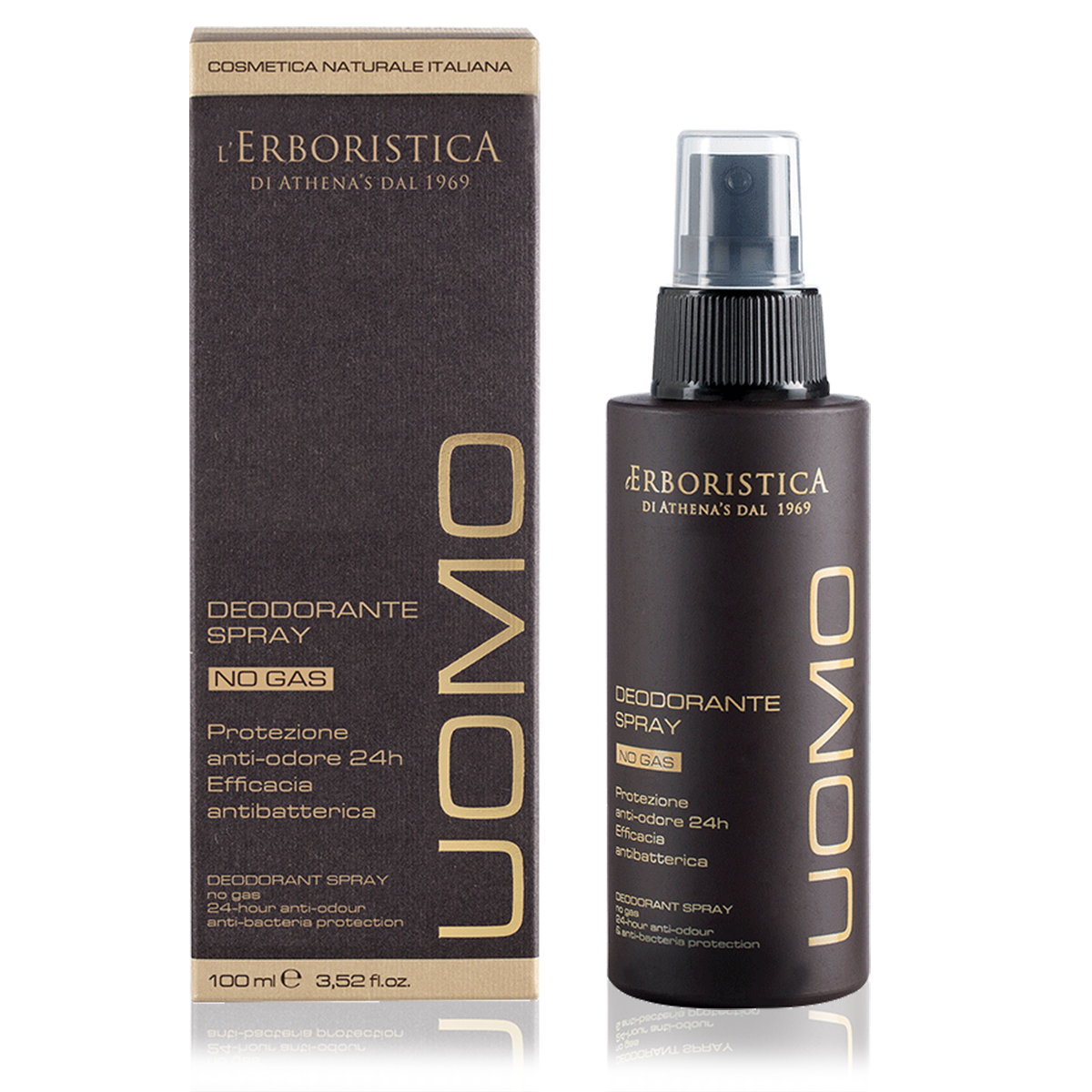 Athena's Uomo Deodorante Spray No Gas | RossoLacca
