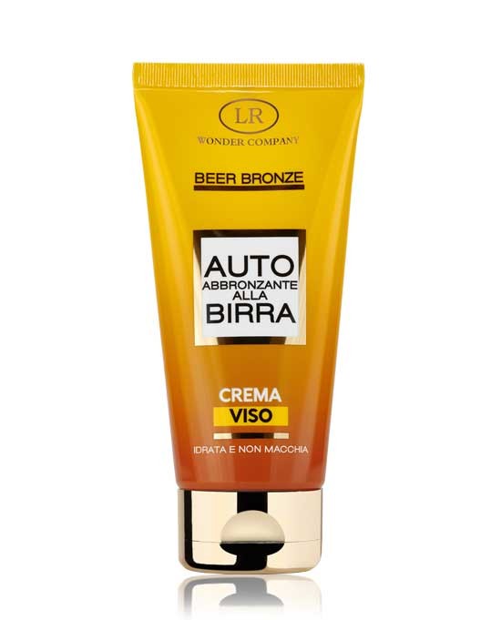 LR Wonder Company Autoabbronzante Alla Birra Crema Viso - RossoLaccaStore