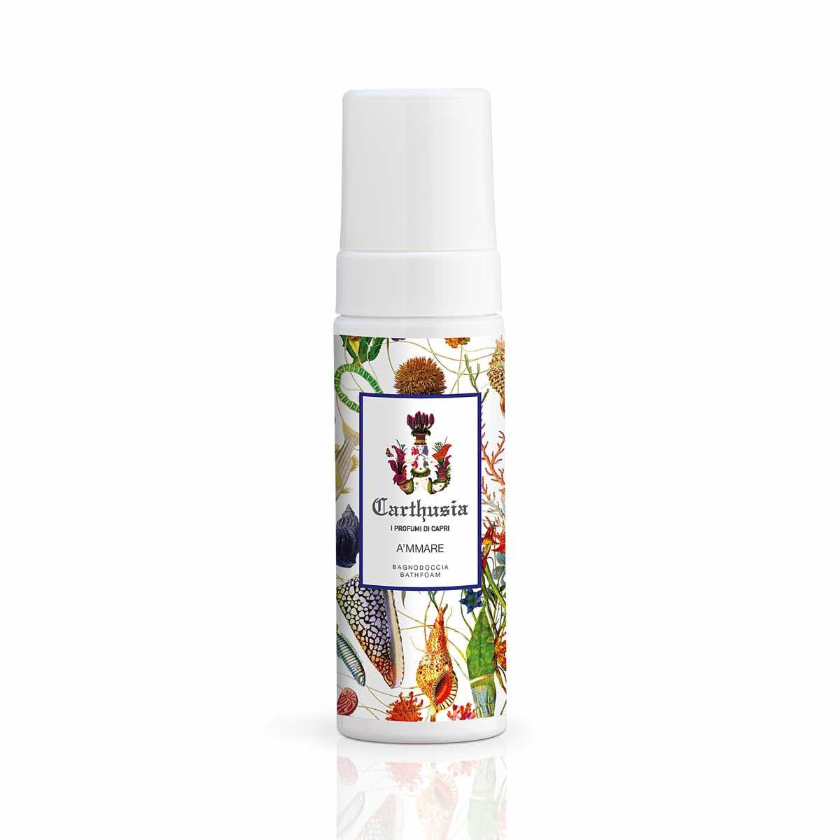 Carthusia A'mmare Bagno Doccia in Mousse 150 ml | RossoLacca
