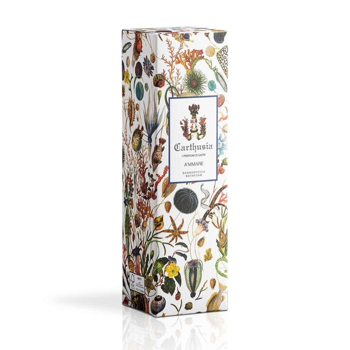 Carthusia A'mmare Bagno Doccia in Mousse 150 ml | RossoLacca
