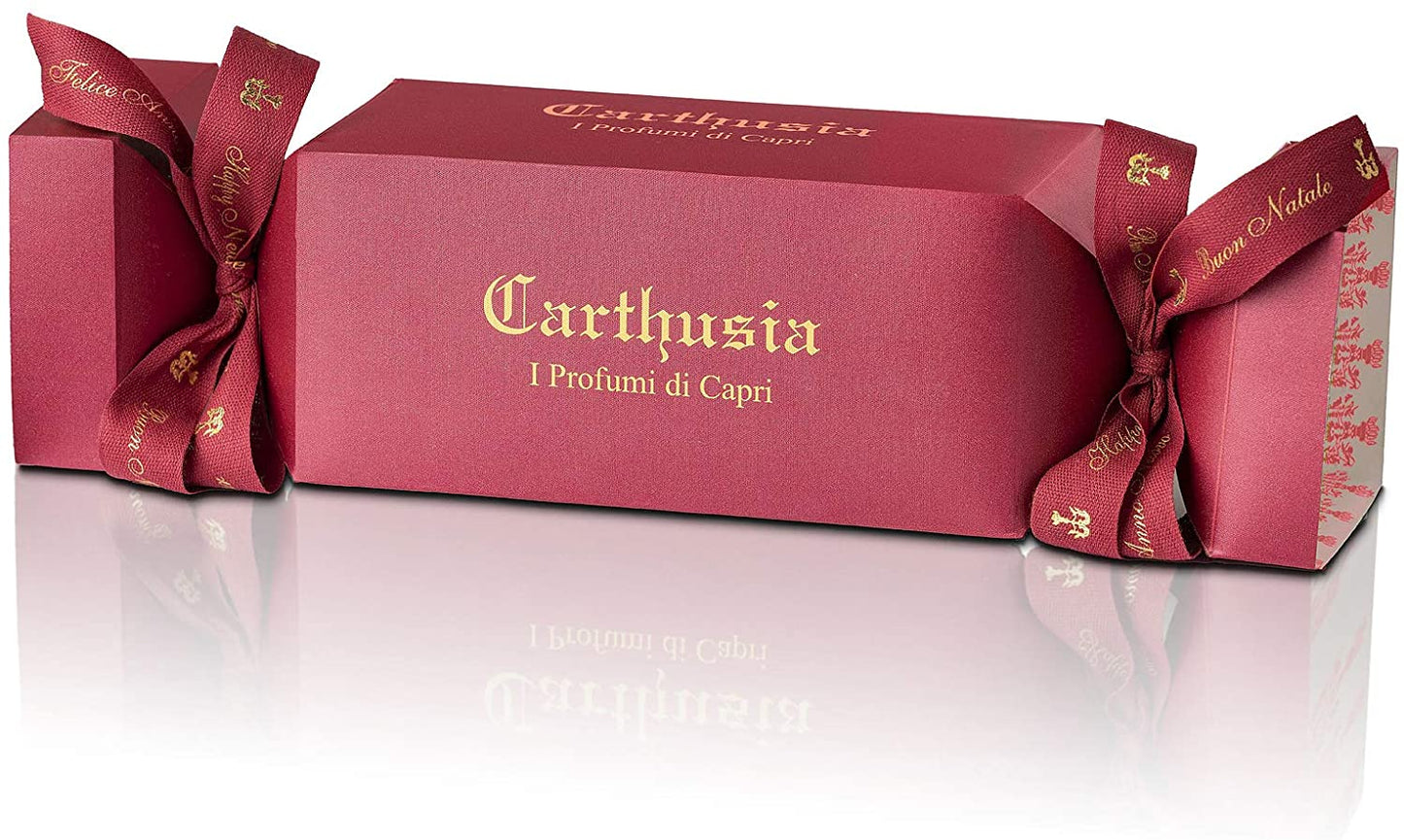 CARTHUSIA FIORI DI CAPRI COFANETTO REGALO CARAMELLA 5 PRODOTTI | RossoLacca