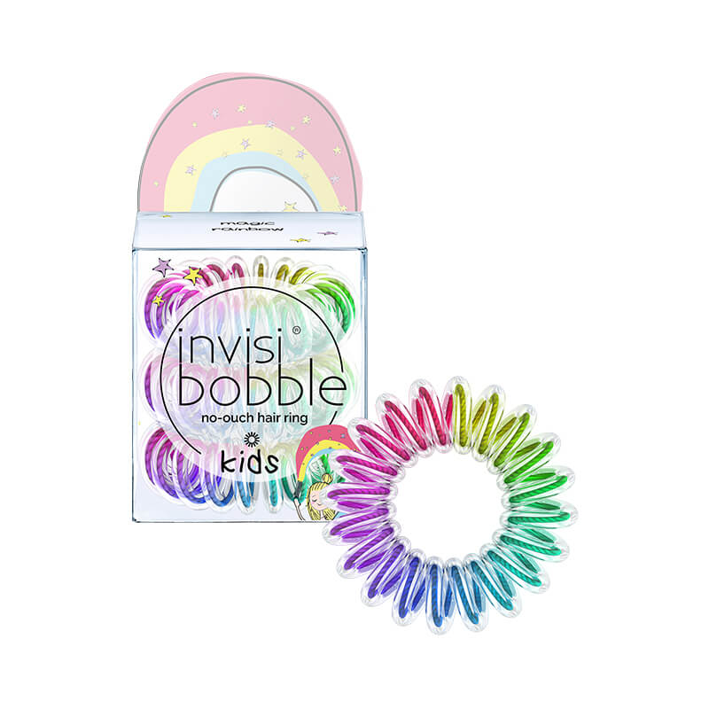 Invisibobble Kids - Elastico per capelli in confezione da 3 pezzi - RossoLaccaStore