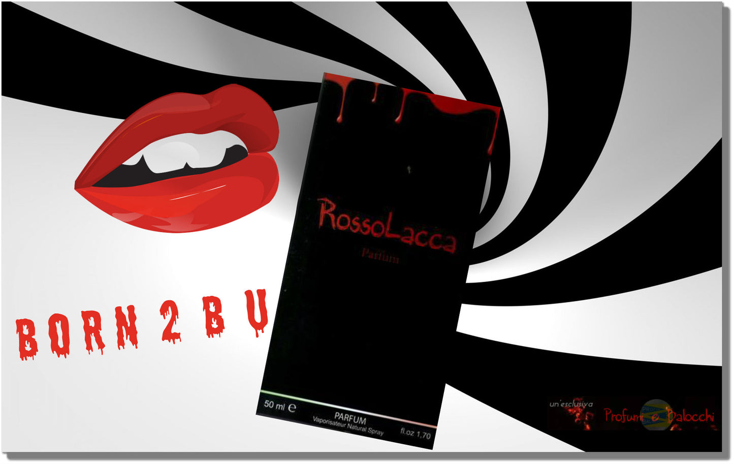 Rossolacca Parfum 50 ml - Born 2 B U - RossoLaccaStore