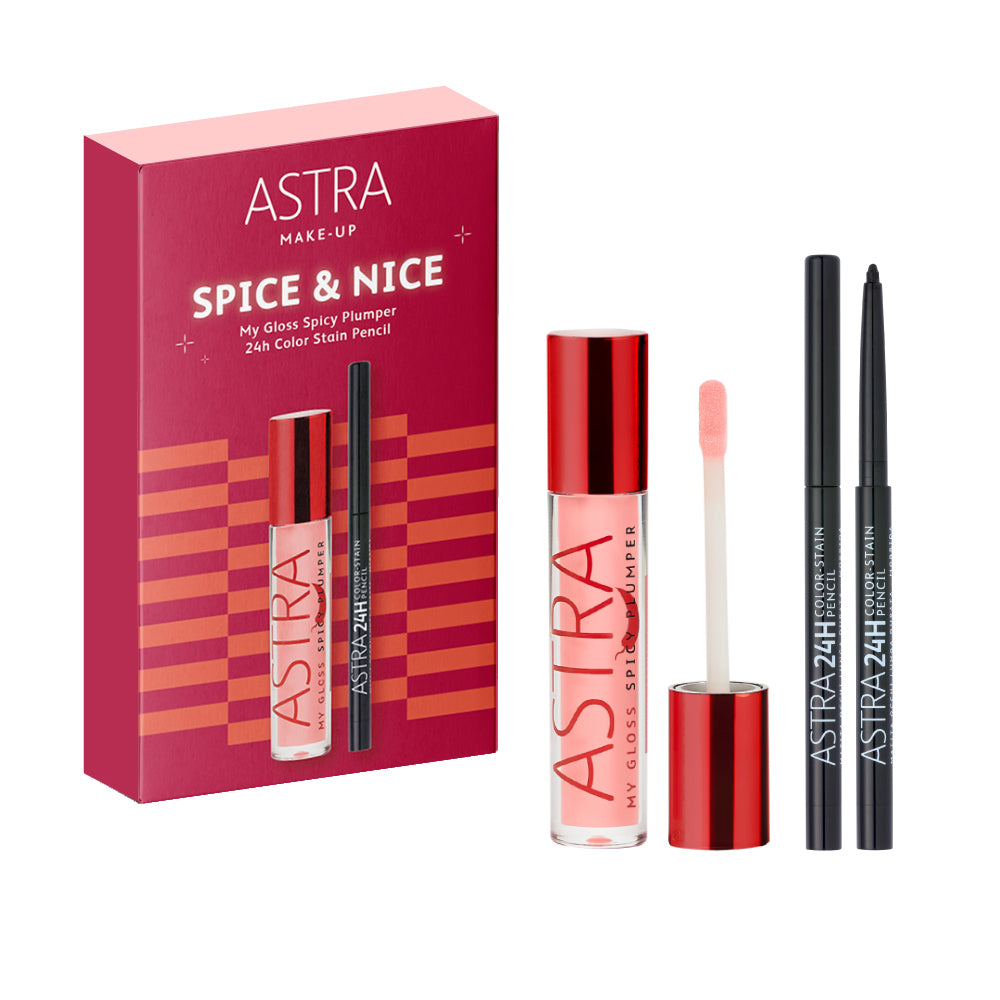 Astra Spice & Nice Kit Combo Occhi-Labbra | RossoLacca – RossoLaccaStore
