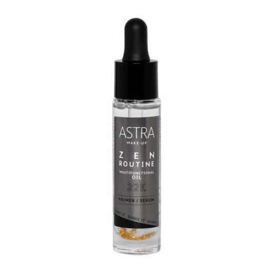 Siero e Primer Illuminante Astra Multifunctional Oil 22K Zen Routine | RossoLacca