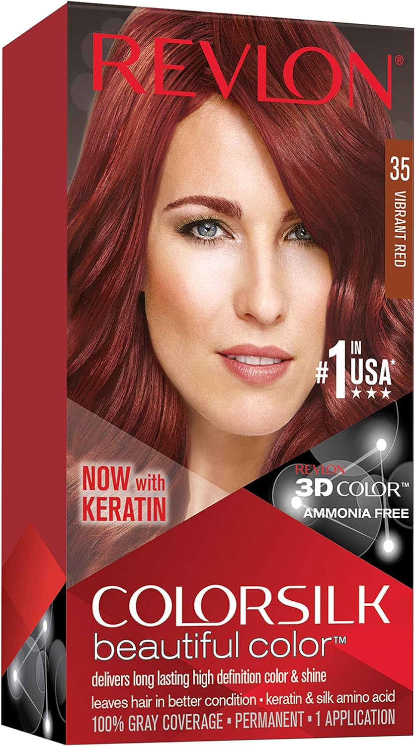 Revlon Colorsilk Tinta Per Capelli Senza Ammoniaca - Tutti i Colori - RossoLaccaStore