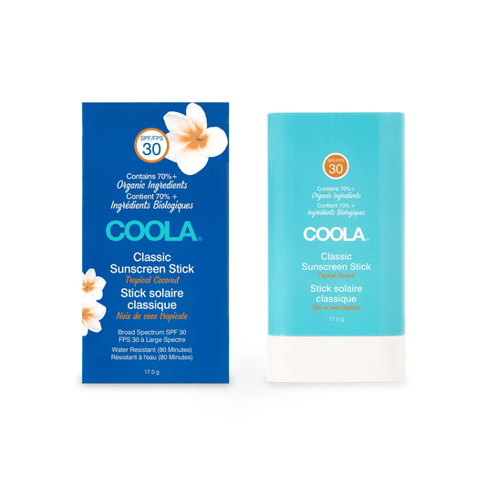 Coola Classic Sunscreen Face & Body Stick SPF 30 - Tropical Coconut | RossoLacca
