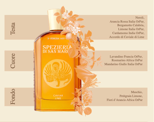 Spezieria di San Marco Eau de Parfum Caviar Lime 100 ml | RossoLacca