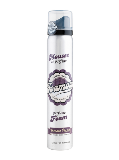 Foamous Profumo in Mousse Chrome Plated il nuovo modo di profumarsi di Abaton | RossoLacca
