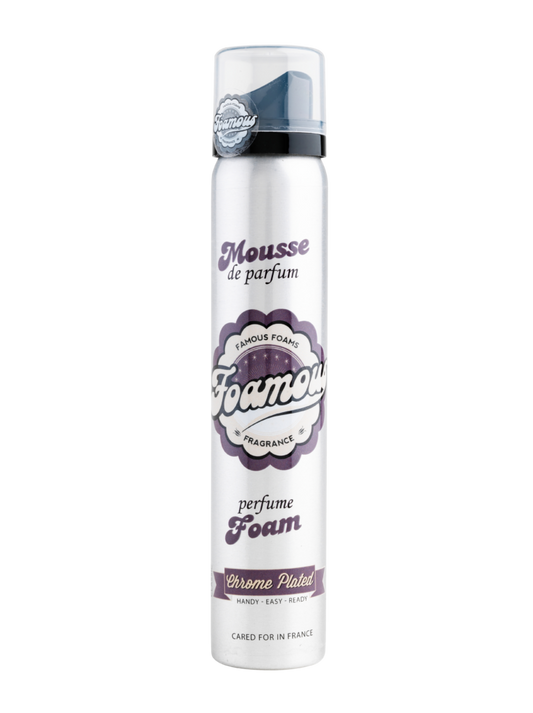 Foamous Profumo in Mousse Chrome Plated il nuovo modo di profumarsi di Abaton | RossoLacca
