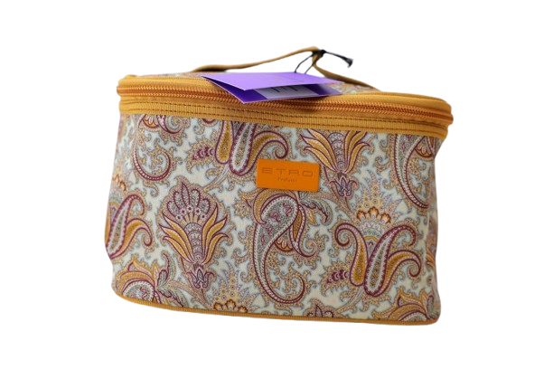 ETRO Beauty Case con Impugnatura e Zip  | RossoLacca