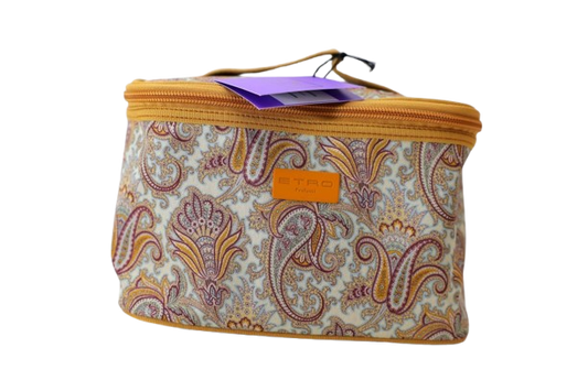 ETRO Beauty Case con Impugnatura e Zip  | RossoLacca