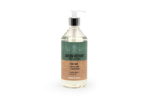 Saponificio Varesino Green Vetiver Hands & Body Wash 500 ml | Rossolacca