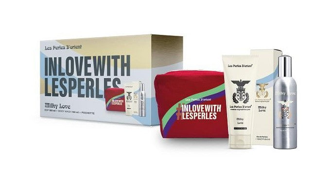 Les Perles d'Orient Milky Love Coffret Equivalente Bianco Latte Giardini di Toscana| RossoLacca
