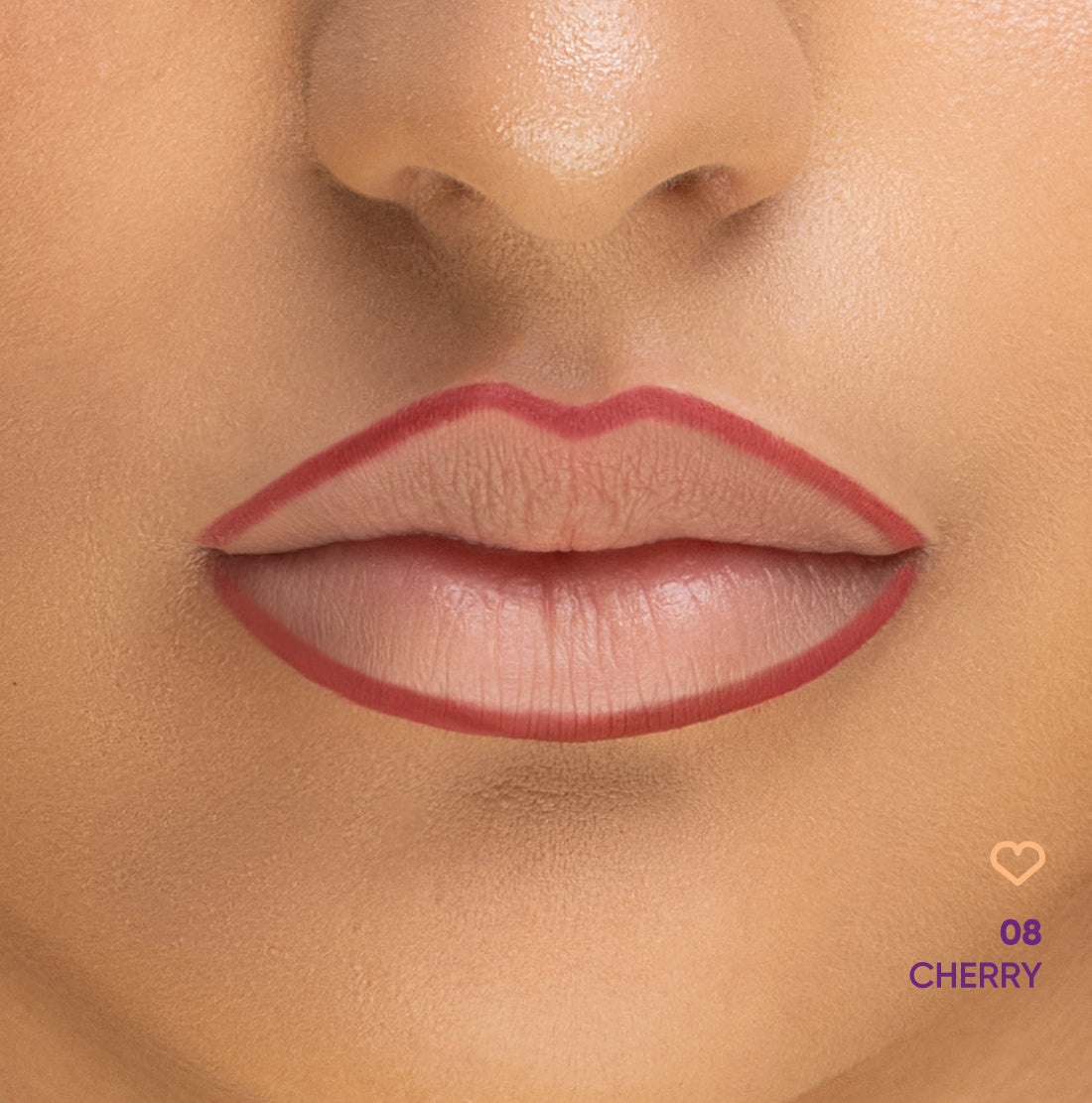 NEJHA Lip-Ossession Pencil – Matita labbra 08 | RossoLacca