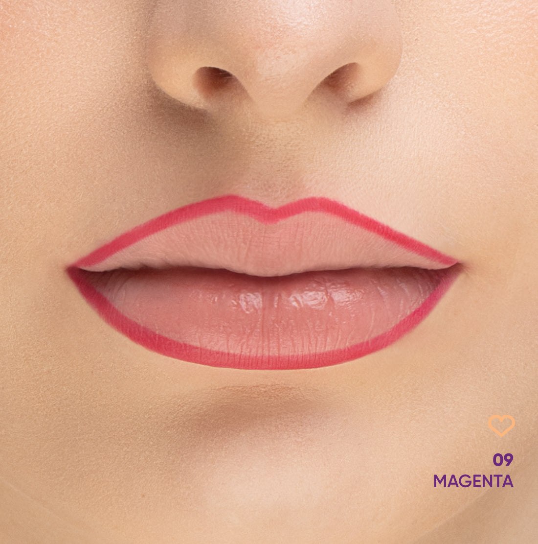 NEJHA Lip-Ossession Pencil – Matita labbra 09 | RossoLacca