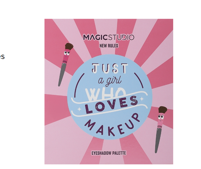 Magic Studio New Rules Just a Girl Who Loves Make Up con 116 Ombretti e Polveri- Eyeshadow Palette| RossoLacca