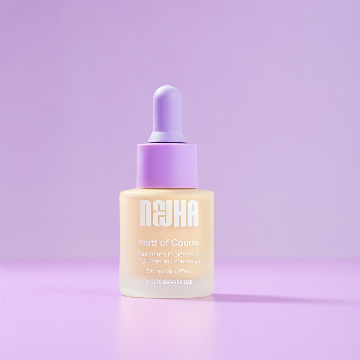 NEJHA Matt of Course – Fondotinta Matt 01 | RossoLacca
